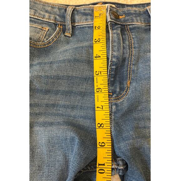 Abercrombie & Fitch Jeans Women's The Flare Ultra High Rise Denim Blue Sz. 0R/25 - Picture 5 of 9